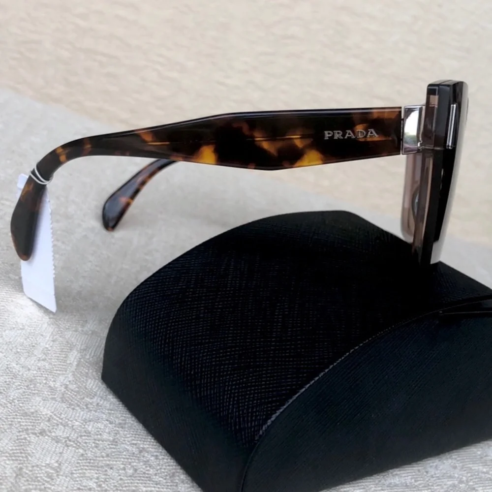 New PRADA 48mm irregular catwalk sunglasses